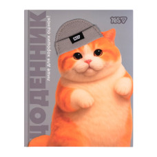 Щоденник шкільний "Yes" /911720/  твердий Chunky Cat (1/20)