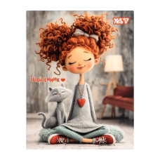 Щоденник шкільний "Yes" /911733/ інтегральний Curly Girl  (1/20)