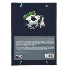 Папка для зошитів картон на гумці В5 "Yes" /500254/ Football (1/20)