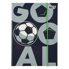 Папка для зошитів картон на гумці В5 "Yes" /500254/ Football (1/20)