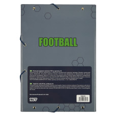 Папка для праці картон на гумці А4 "YES" /500255/ Football (1/20)
