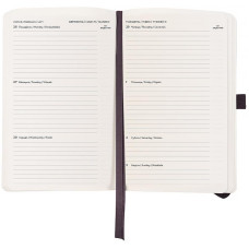 Щотижневик "Axent" 2026 /8509-26-01-A/ Partner Soft Skin, 125*195, чорний (1/12)