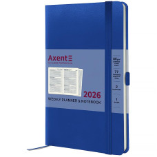 Щотижневик "Axent" 2026 /8505-26-38-A/ Partner Strong, 125*195, класичний синій (1/12)