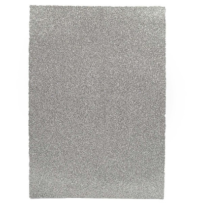 Флексика(фоаміран) "JO" /17GLA4-054/ EVA 1,7mm A4 GLITTER "Сірий" 10шт/уп (1/96)