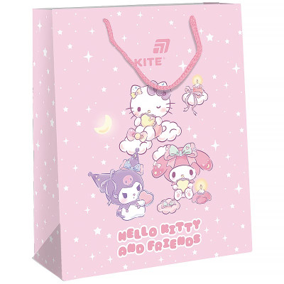 Пакет подарунковий "Kite" /HK26-266-1/ 26х32см, Hello Kitty MIX (5)
