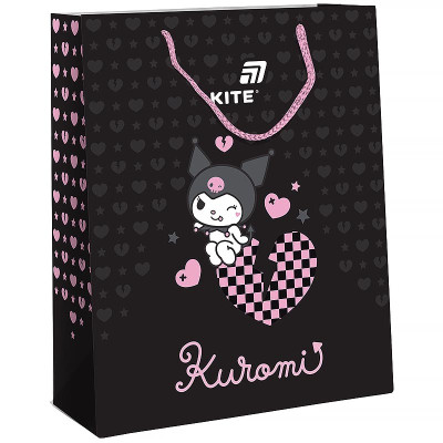 Пакет подарунковий "Kite" /HK26-266-2/ 26х32см, Kuromi Куромі (5)