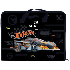 Папка-портфель А4 на блискавці "Kite" /HW26-202/  1 відділ, Hot Wheels (1/30)
