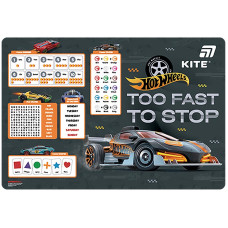 Підкладка настільна "Kite" /HW26-207-1/ 42,5x29см, Hot Wheels (1/10)