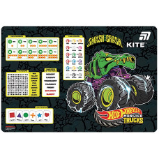 Підкладка настільна "Kite" /HW26-207-2/ 42,5x29см, Hot Wheels Monster Trucks (1/10)