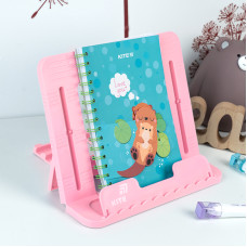 Підставка для книг "Kite" /K25-330-4/ пластикова, рожева (1/12)