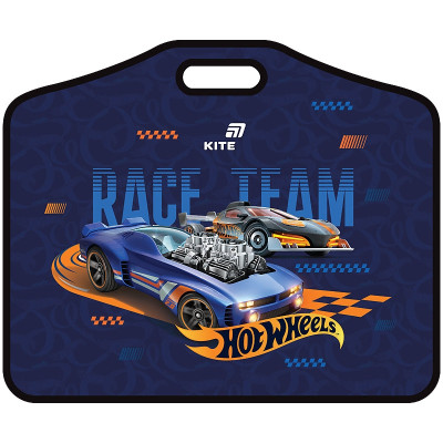 Портфель на липучках, 1 від., A3 "Kite" /HW26-208/ Hot Wheels (1/18/36)