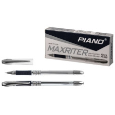 Ручка кулькова/масляна "PIANO" PT-338 "Maxriter" Чорна (12/144) Ручка кулькова/масляна "PIANO" PT-338 "Maxriter" Чорна (12/144)
