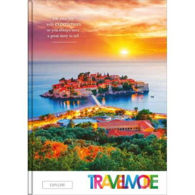 Блокнот А5/64арк. "Рюкзачок" /ТП-22/ серія "TRAVEL" # тв. лам. обкл., 50 г/м2, мікс (1/16)