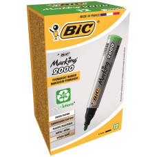Маркер "BIC" 2000 02 перманент /8209123/(026) зелений (12/384)