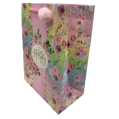 Пакет подарунковий "Art studio of Happines" 30х40х17см /GB-21166/ (10)