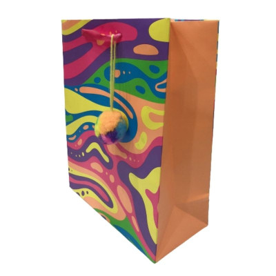 Пакет подарунковий "Art studio of Happines" 35х37х12см /GB-21137/ (10)