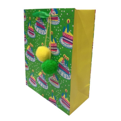 Пакет подарунковий "Art studio of Happines" 35х37х12см /GB-21150/ (10)