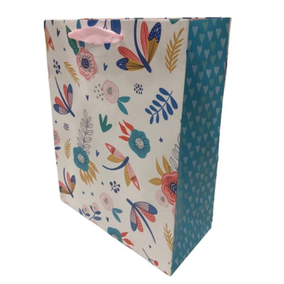 Пакет подарунковий "Art studio of Happines" 35х37х12см /GB-21198/ (10)
