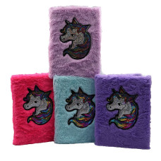 Блокнот пухнастий А5/80 "JO" /DSCN0434/ "Unicorn Єдиноріг," # 80гр , мікс (1/60/120)