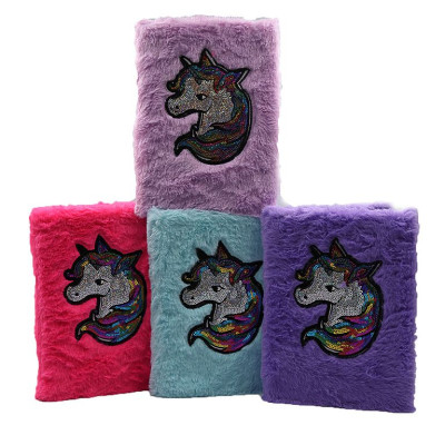 Блокнот пухнастий А5/80 "JO" /DSCN0434/ "Unicorn Єдиноріг," # 80гр , мікс (1/60/120)