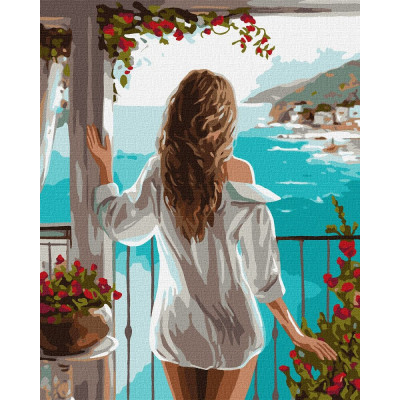 Картина за номерами "Ідейка" /KHO8316/ "Морська далечінь" 40*50см