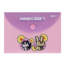 Папка-конверт на кнопці В7 "Yes" /492348/ Minecraft (10/400)