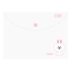 Папка-конверт на кнопці В6 "Yes" /492466/ Line Friends (10/400)