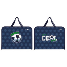 Папка-портфель А4+ на блискавці FC "Yes" /492376/ Football (1/24)