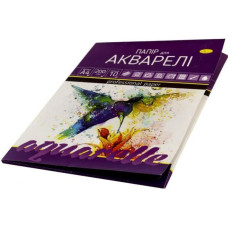 Папка для АКВАРЕЛІ "Офорт" А4/10арк. 200г/м2 (ПА4210) (1/10/100)