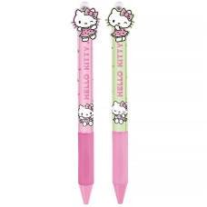 Ручка кулькова автомат "Kite" /HK26-393/ з фігуркою Hello Kitty синя (36/1296)