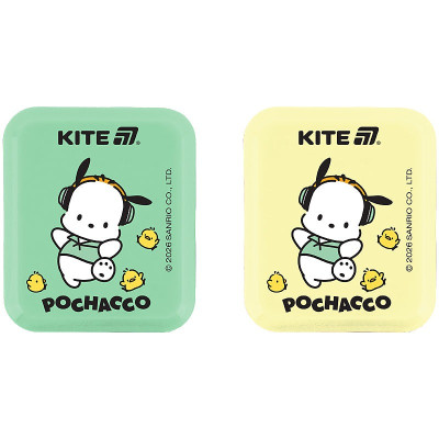 Точилка "Kite" /PC26-116/ прямокутна, з контейнером Pochacco (24/1440)