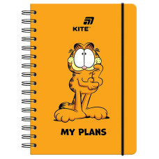 Щоденник-планувальник шкільний "Kite" /GF26-438/ тверда обкл., Garfield Retro/Classic (1/10)