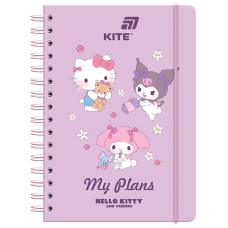 Щоденник-планувальник шкільний "Kite" /HK26-438/ тверда обкл., Hello Kitty MIX (1/10)