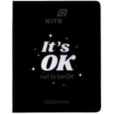 Щоденник шкільний "Kite" /K26-283-5/ м'яка обкл. PU, It's OK (1/18)