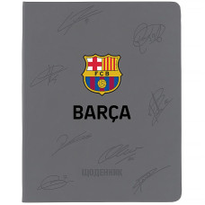 Щоденник шкільний "Kite" /BC26-264/  тверда обкл. PU, FC Barcelona (1/18)