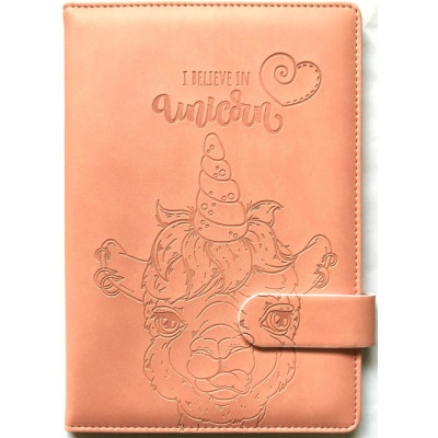 Скетчбук ДИТЯЧИЙ "Bourgeois" А5/64 шкірзам Тв.обкл. /диз.9332/ вн. Бл.80г, чисті, тиснен + магніт заст. (1/40)