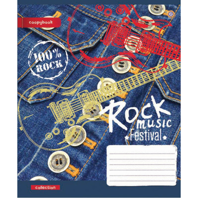 Зошит уч. "ЗУ" 60арк.== /795024/ "Jeans Rock -17"  (10/160)