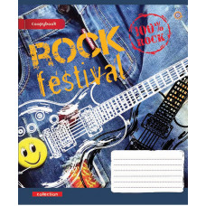 Зошит уч. "ЗУ" 60арк.== /795024/ "Jeans Rock -17"  (10/160)