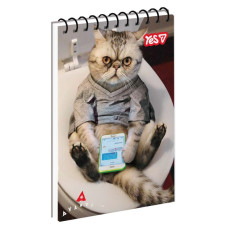 Блокнот А7/80 # спіраль зверху "YES" /152372/ "Relax" (1/336)