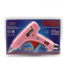 Пістолет клейовий для термоклею "JO" /DSCN0262/ "Glue gun" з євро вилкою 0,7см 20W (1/24/96)