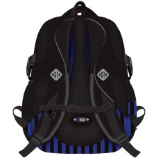 Рюкзак шкільний "ST.RIGHT" /BP01/ BLACK & BLUE 667503, 43*32*21 см