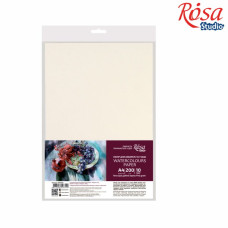 Папір для АКВАРЕЛІ А4/10арк. "ROSA Studio" /16921007/ (21х29,7см) 200 г/м2, дрібне зерно (1/20)