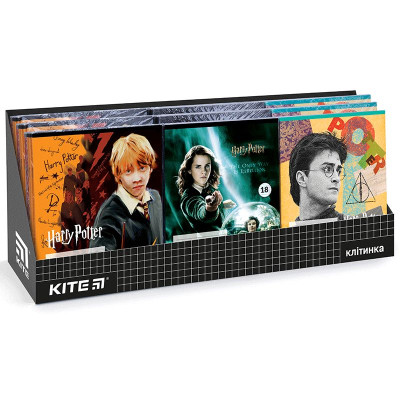 Дисплей для зошитів "Kite" /60750/ вертикальний, клітинка, 16х54х16,5 см