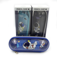 Пенал "JO" /P0036/ жорсткий об'ємний "Spaceman" 22*7*7см, PVC (1/12)