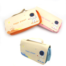 Пенал "JO" /P0204/ "Happy planet" 20,5*5,5*7см з ручкою