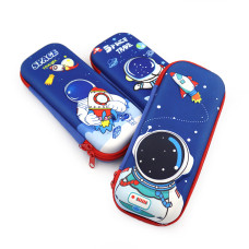 Пенал "JO" /P0927/ жорсткий об'ємний "Spaceman" 21*8*3см