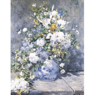 Алмазна мозаїка "Go to art" /189678/ "Веснянний букет" 40*50 см на підрамнику