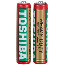 Батарейка "TOSHIBA" /R03/2shink/516/444 Heavy Duti (EL) сольова, 1,5V, мізинчик (2/40/200)