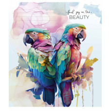 Зошит уч. "Школярик" 48арк.== /3268L/ "Beauty" ВД-лак (дівчинка) (10/100)
