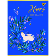 Зошит А4/96 # скоба "YES" /681939/ "Happy" (3/33)